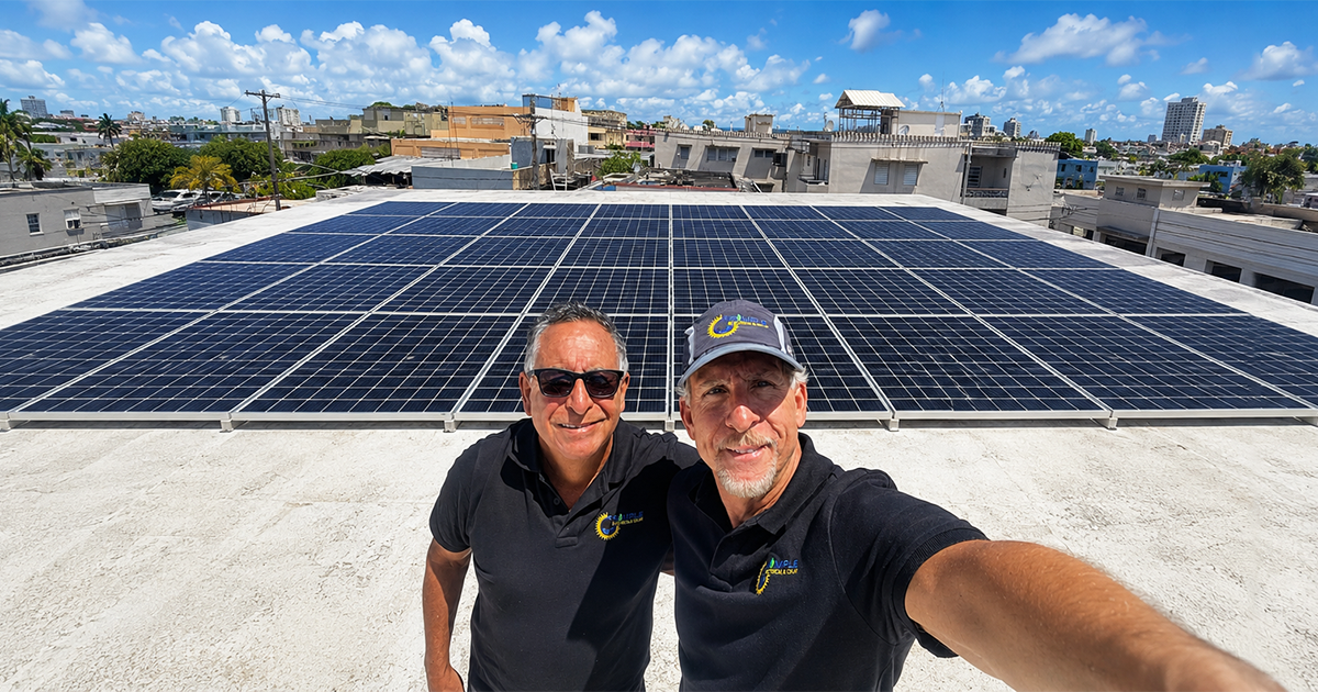 Instalación de paneles solares en todo Puerto Rico